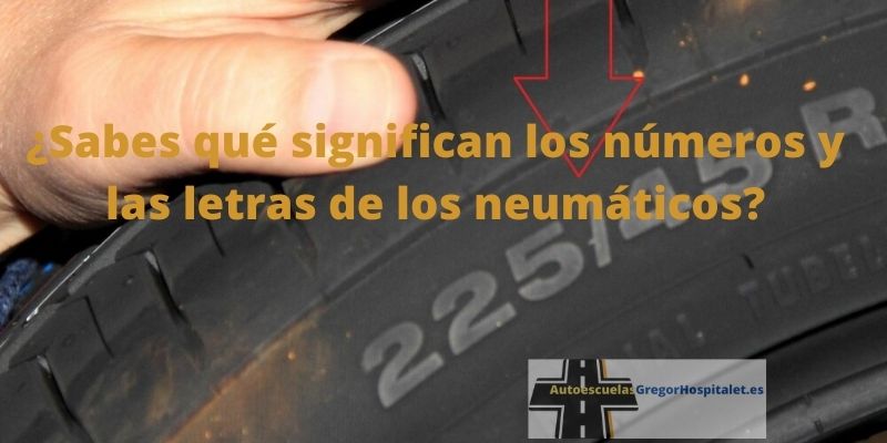 ¿Sabes qué significan los números y las letras de los neumáticos?